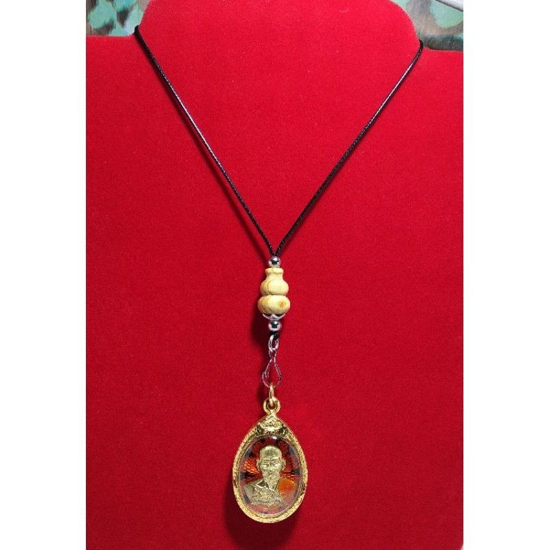 สร้อยพระเชือกเคลือบเงา ขั้นน้ำเต้าไม้สนนอก แต่ง สแตนเลสแท้ งานสวยราคาถูก - รูปที่ 6