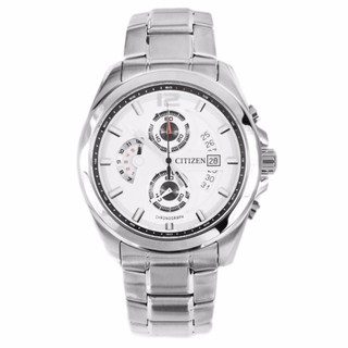 Citizen Analog White Dial นาฬิกาข้อมือผู้ชาย - AN3420-51A