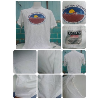 เสื้อUSAสีขาวมือสอง (Made in U.S.A)