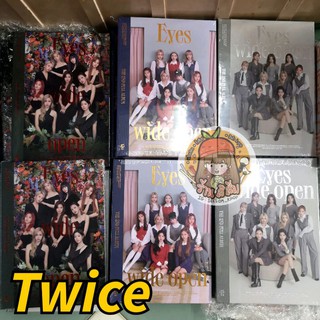 (พร้อมส่ง) อัลบั้ม TWICE 2ND Eyes Wide Open + ของแถมรอบพรี​ PHOTOCARD