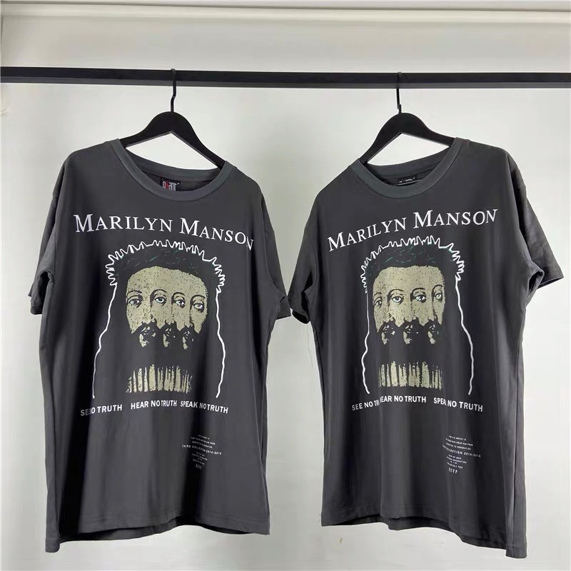 เสื้อวินเทจ เสื้อวง Old school MARILYN MANSON 90S JERRY
