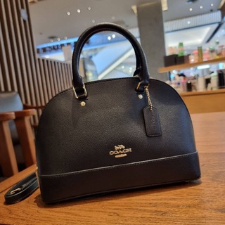 COACH MINI SIERRA SATCHEL IN CROSSGRAIN LEATHER