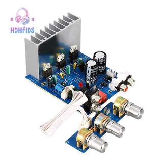 TDA2030 15W+15W+30W 2.1 Channel Amplifier Audio Board Subwoofer Amplifier Bass Output for Speaker DIY Dual AC12-15V