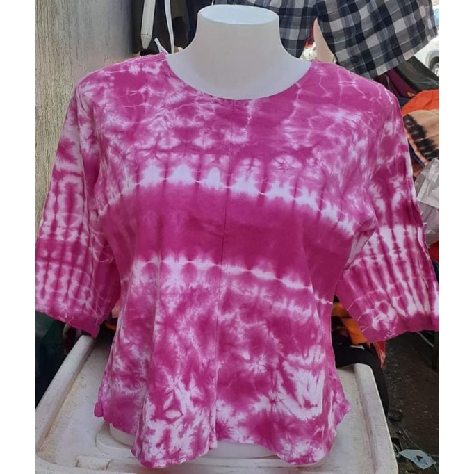 เสื้อย้อมมีแขนคุณแม่บ้านใส่เล่นใส่นอนใส่อยู่กับบ้าน - รูปที่ 2