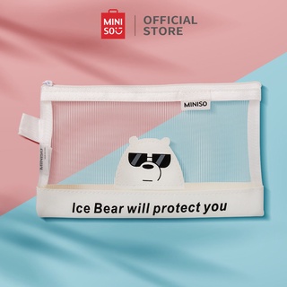 MINISO ซองเอกสารขนาดA6 ลาย We Bare Bears