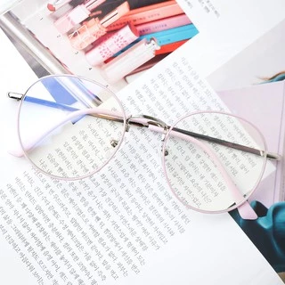 ALP แว่นกรองแสง Computer กรองแสงสีฟ้า ทรงหยดน้ำ สินค้าพร้อมส่ง แถมอุปกรณ์ครบเซท รุ่น E033