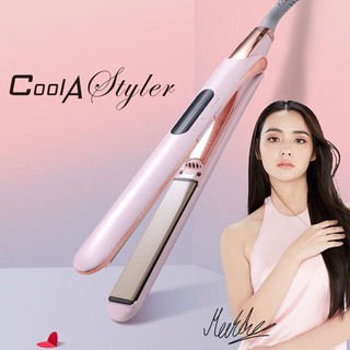 ประกัน1ปี Coolastyler PINKGOLD LCDAnion เครื่องหนีบผม ที่หนีบผม เพิ่มวอลลุ่ม ที่ม้วนผม หนีบผม