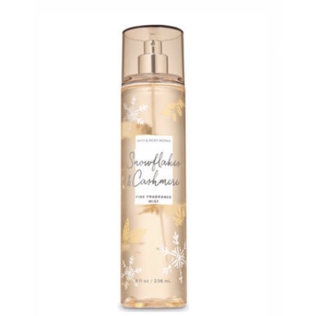 Bath and Body work mist (Snowflakes and Cashmere)