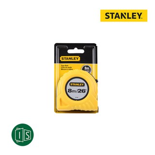 ตลับเมตร STANLEY 30-456N 8M. สแตนเลย์ 8 เมตร GloBal