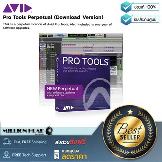 Avid : Pro Tools Perpetual (Download Version) by Millionhead (สุดยอด Software ทำเพลงที่ยอดเยี่ยม)