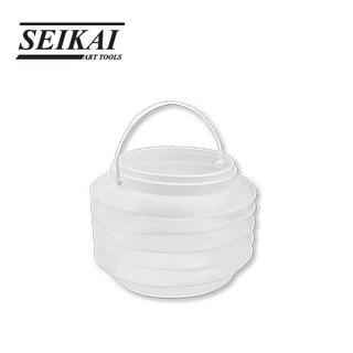 SEIKAI ถังล้างพู่กันแบบพับ สีขาว SE-WE147L