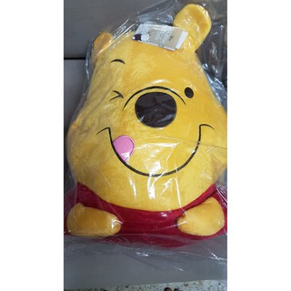 หมอนสอดมือ(Winnie the pooh 13" (ตามป้าย)) ลิขสิทธิ์แท้ น่ารัก ราคาถูก ราคาลดจากป้ายกว่า 50%