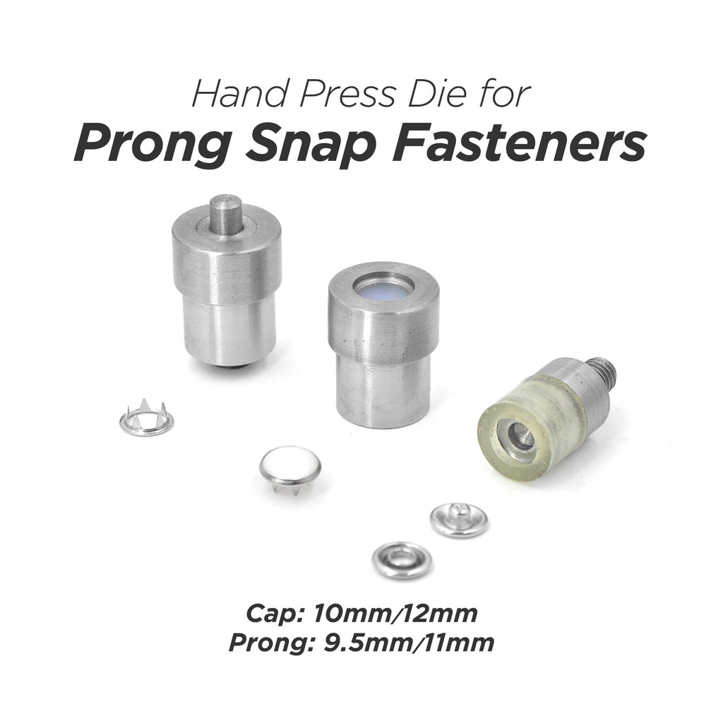 มือกด Die สําหรับ Prong แหวน Snap Fasteners การตั้งค่าเครื่องมือสําหรับกด Studs Snap ปุ่ม Poppers Die