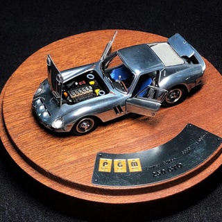 Pgm Ferrari 250 GTO โมเดลรถยนต์อัลลอย 1:64 หรูหรา