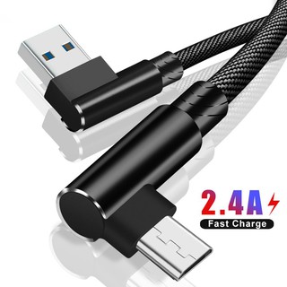 Micro สาย Usb 1 เมตร 2 เมตร 3 เมตรรวดเร็วชาร์จ Sync ข้อมูลโทรศัพท์มือถือ Android ชาร์จสายไนลอนสำหรับ Samsung Huawei