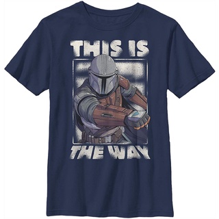 เสื้อยืดอินเทรนด์ผู้ชายอินเทรนด์ผู้หญิง100%cotton เสื้อยืดผู้ชาย Star Wars The Mandalorian This Is The Way Mando T-Shirt