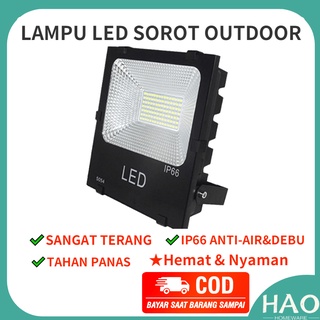 Lampu Sorot LED 10W-200W Cahaya Putih / Kuning / Lampu Tembak Flood Light / Merk Pancaran/Apellite