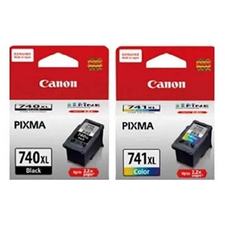 ตลับหมึก Canon 740 XL - BK + 741 XL - CL ของแท้