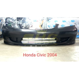 กันชนหน้า Civic 2004 (ES) ตาเหยี่ยว Honda เทียบแท้