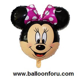 ลูกโป่งหัวมินนี่เม้าส์ Minnie Head Balloon ขนาด 24 นิ้ว  (ใส่โค้ด INCMAY1 ลดอีก 30%)/(ใส่ WOWMAY1 ลด 300 บาท เมื่อซื้อคร