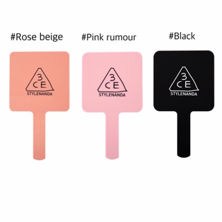 ( ของแท้💯✅พร้อมส่ง ) 3CE SQUAREHAND MIRROR