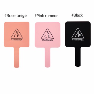 ( ของแท้💯✅พร้อมส่ง ) 3CE SQUAREHAND MIRROR