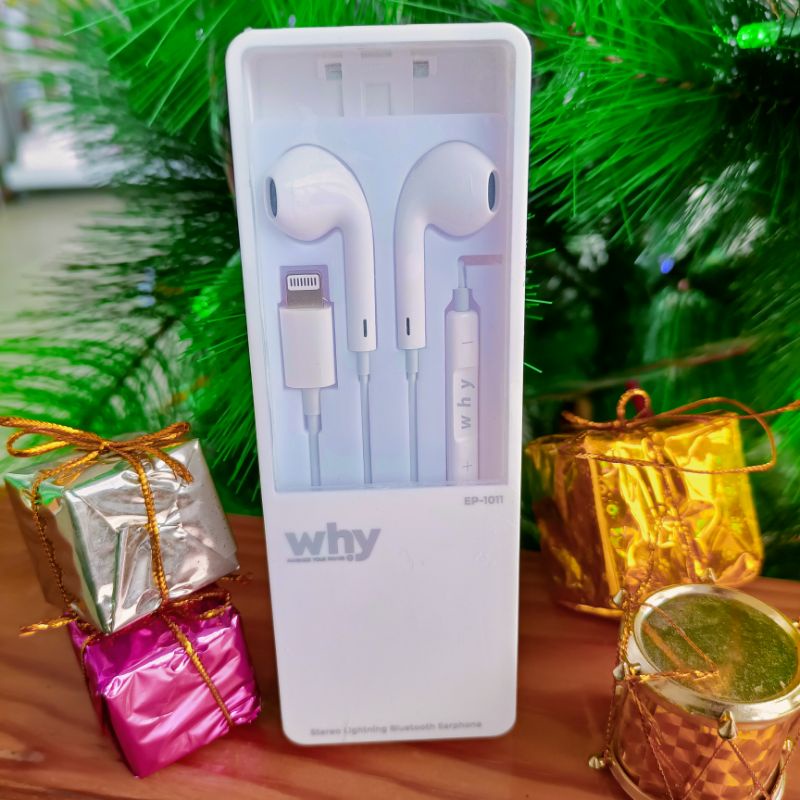 หูฟัง WHY EP-1011 สีขาว