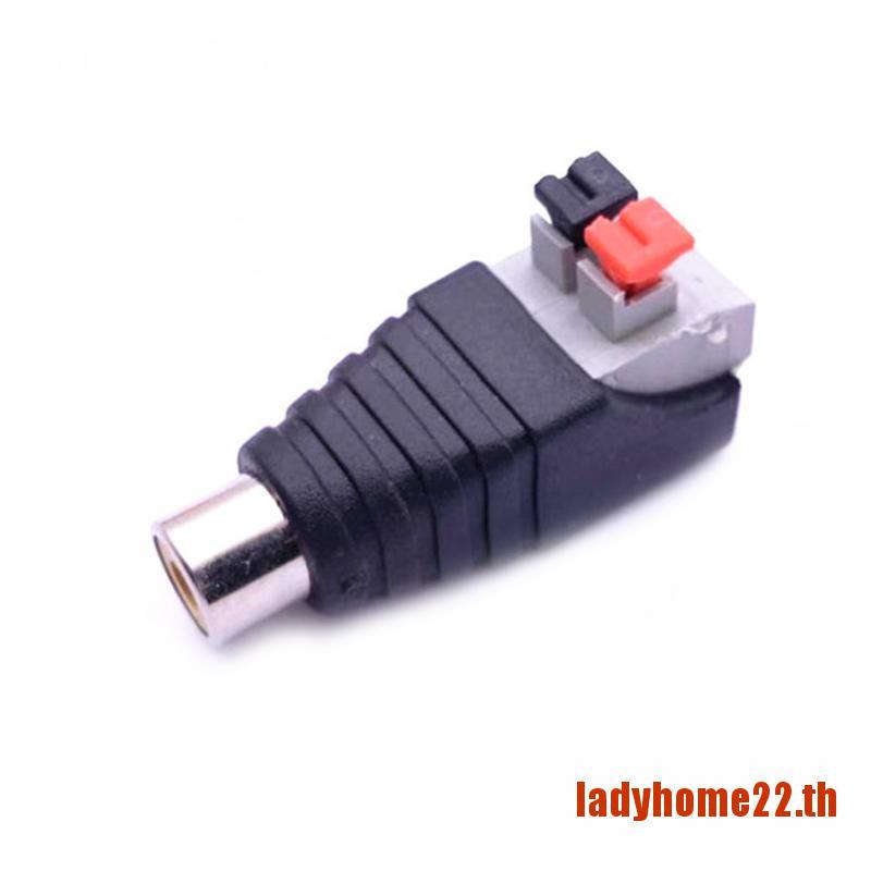 【TWOHOME】สายเคเบิ้ลแจ็คเสียบลําโพง Rca ตัวผู้ ตัวเมีย #5