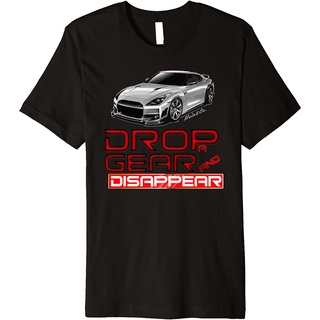 เสื้อยืด พิมพ์ลาย Drop A Gear And Disappear