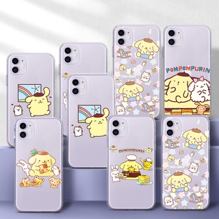 เคสใส แบบนิ่ม ลายสุนัขปอมปอมปุริน T121 สําหรับ Samsung Note 10 Lite 20 Ultra 8 9 S9 Plus J7 Prime J8