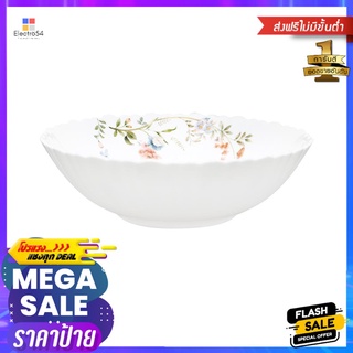 ชามแก้วโอปอล 8 นิ้ว KECH BUTTERFLYOPAL GLASS BOWL KECH BUTTERFLY 8IN