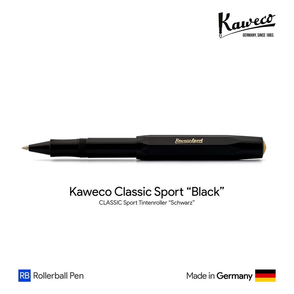 10000017 Kaweco Sport Black Classic Ballpen 