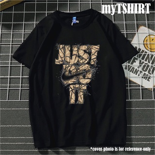 NIKE NBA เสื้อยืดจอร์แดน ฮิปฮอป แร็พ แขนสั้น ไฮสตรีท เรโทร คอกลม สั้น NIKE เสื้อยืดผู้ชาย rO&gt;