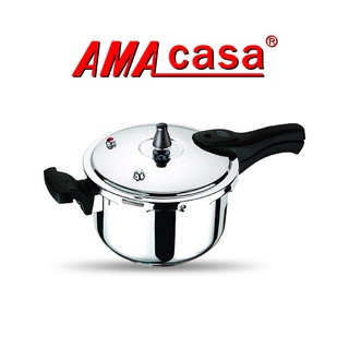 (CNY offer) 3 litre, 20cm Pressure Cooker Stainless Steel 304 (Stove top) Induction or Gas 🇸🇬 Ready Stock  AmaCasa