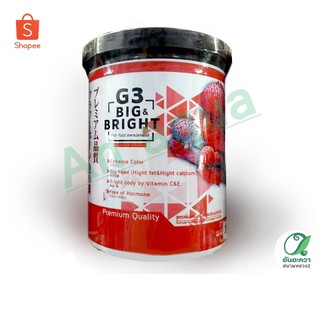 Pet nana Big Bright G3 อาหารปลาหมอสีหัวโหนก 250 กรัม