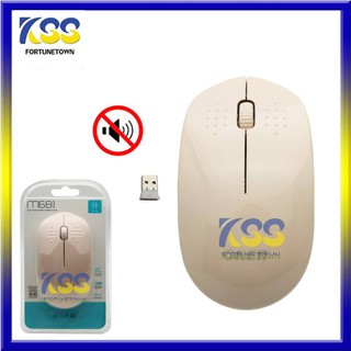 Oker Mouse Wireless m681 Laser Silent keys เม้าส์ ไร้สาย 2.4GHz เลเซอร์ คลิ๊กไม่มีเสียง