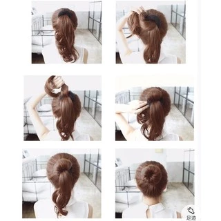 โดนัททำผม มี3ขนาด เล็ก/กลาง/ใหญ่