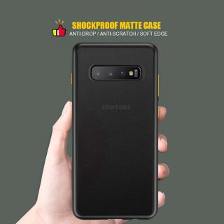 เคสโทรศัพท์มือถือ ซิลิโคน TPU ผิวด้าน กันกระแทก หรูหรา สำหรับ Samsung Galaxy S8 S9 S10 S20 Plus S20Ultra S10e