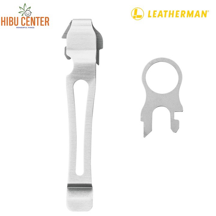 Leatherman Pocket Clip อุปกรณ์เสริมมัลติฟังก์ชั่นและแหวนเชือกเส้นเล็กของแท้