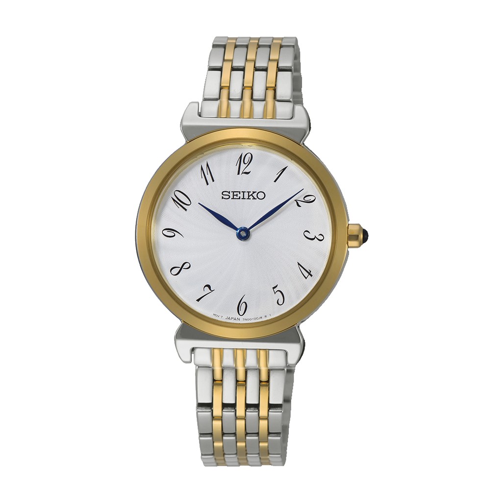 Karnvera Shop นาฬิกาข้อมือผู้หญิง Seiko Women Quartz Watch SFQ800P1