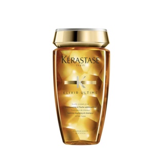 Kerastase Bain Elixir Ultime (New) 250ml. เบน อิลิกเซอร์ อัลไทม์ 250มล. บำรุงผมแห้งกระด้างให้เงางามดั่งกระจก