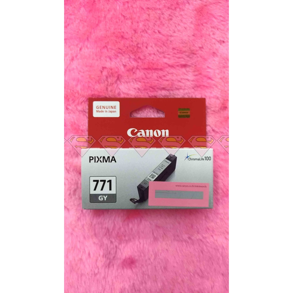 หมึกแท้ Canon 771 GY จากศูนย์ Canon