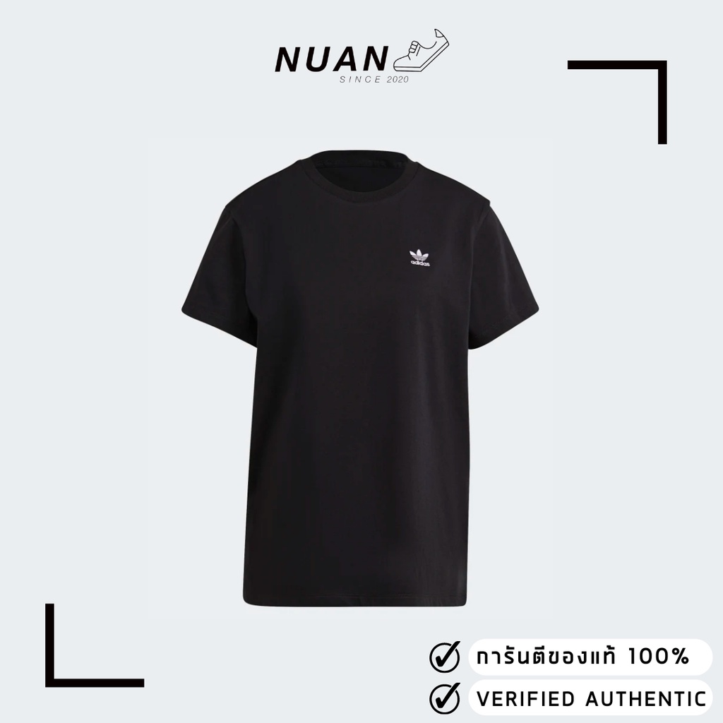 เสื้อ Adidas GN2919 " ของแท้ ป้ายไทย " เสื้อยืดผู้หญิง เสื้อยืดทรงหลวม LOUNGEWEAR ADICOLOR CLASSICS