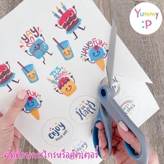 Wafer paper กระดาษเวเฟอร์ กระดาษกินได้ แบบหนา สำหรับแต่งเค้ก คุกกี้ และเบเกอรี่