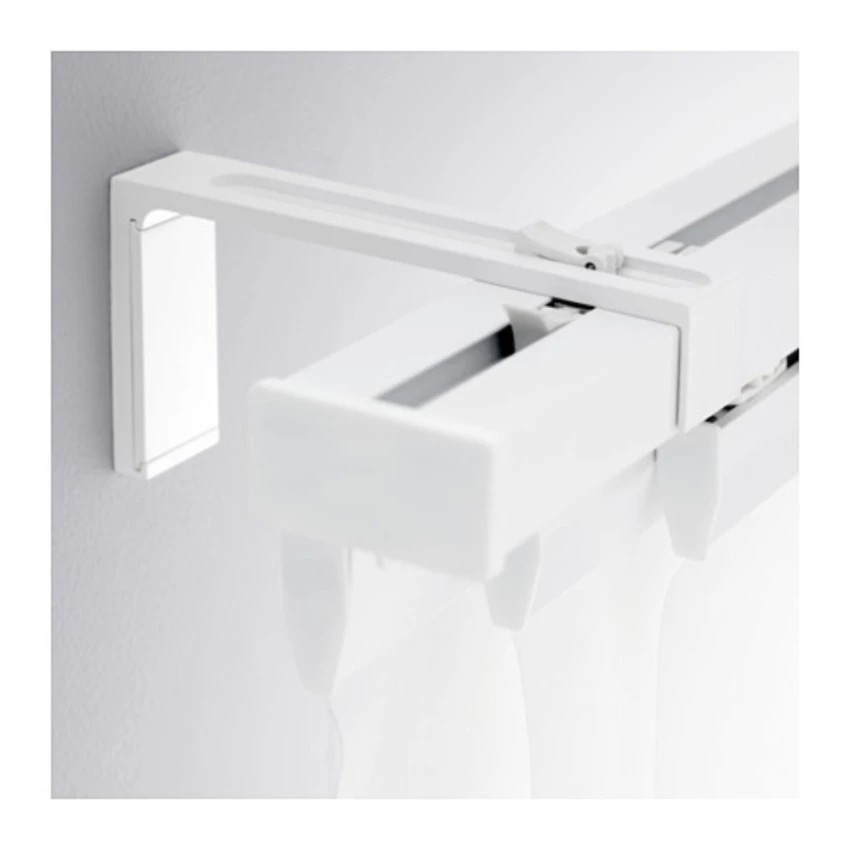 VIDGA ขายึดรางม่านติดผนัง Wall fitting 12 cm / 2 ชิ้น (ขาว)