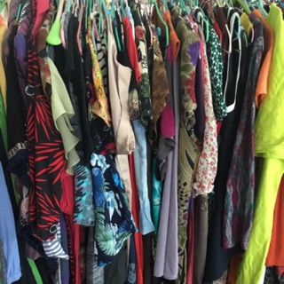 เสื้อคลุม/กันหนาว/เดรส/วินเทจ มือสองสภาพ 70-90%