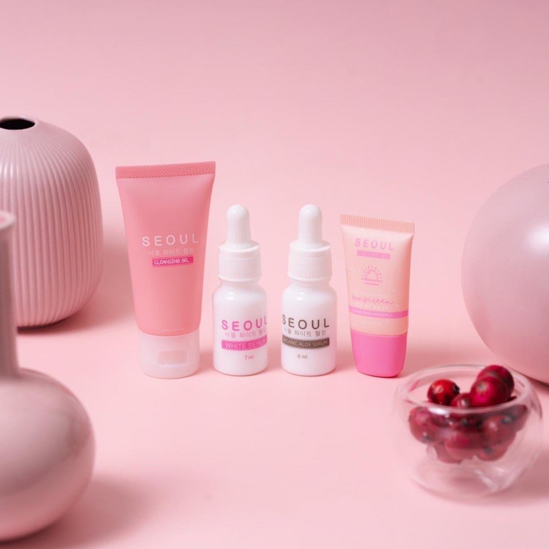 เซรั่ม Seoul สูตร ALOE/WHITE