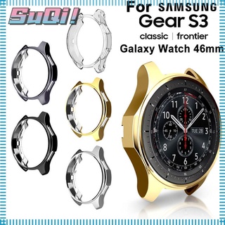 Slim TPU Watch Case Protective Cover For Samsung Gear S3 Galaxy Watch 46mm