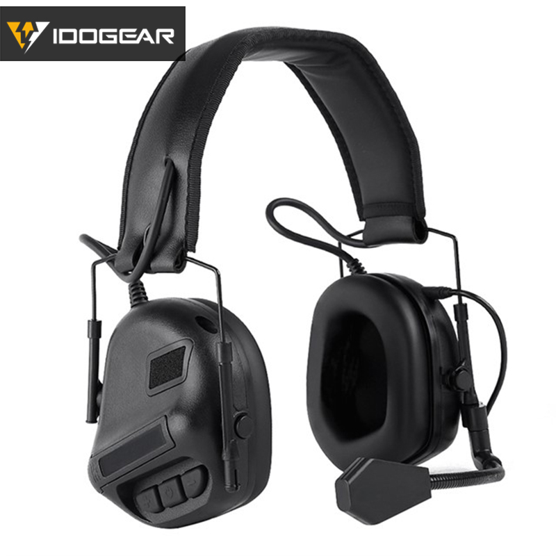 Idogear ชุดหูฟังอิเล็กทรอนิกส์สไตล์ทหาร