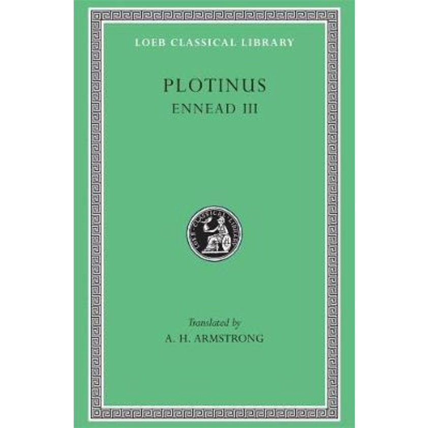 Ennead เล่ม III by Plotinus (US edition ปกแข็ง)